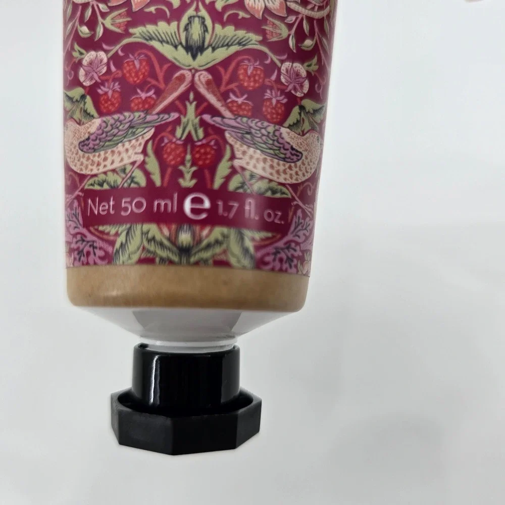 William Morris Hand Cream Bergamot Vetiver Strawberry Thief 50ml 1.7oz NEW